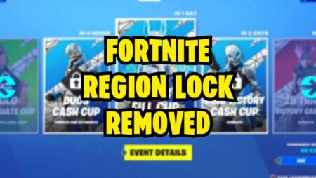 Fortnite has removed region lock from tournaments